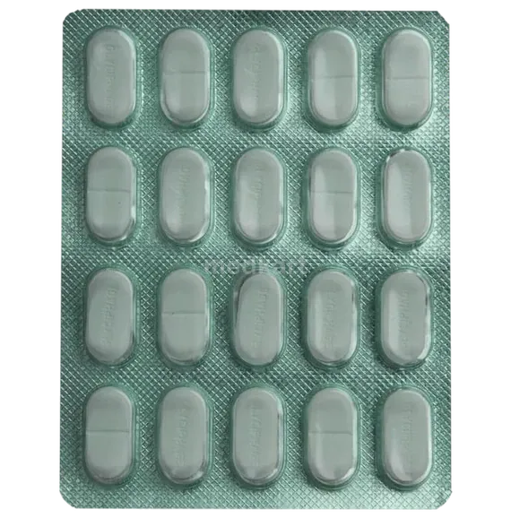 glyciphage 500mg tablet 20's